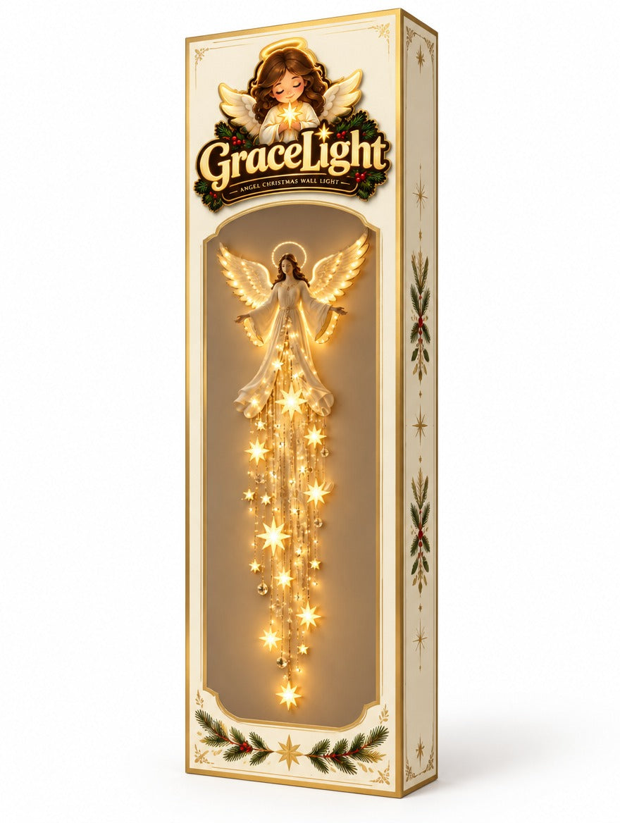 GraceLight Angel Wall Light - Gift box