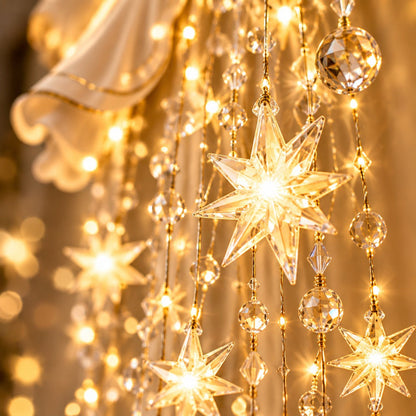 GraceLight Angel Wall Light - Crystal bead detail