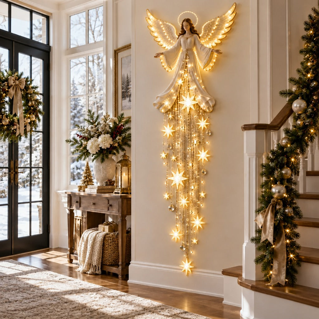 GraceLight Angel Wall Light - Installed view