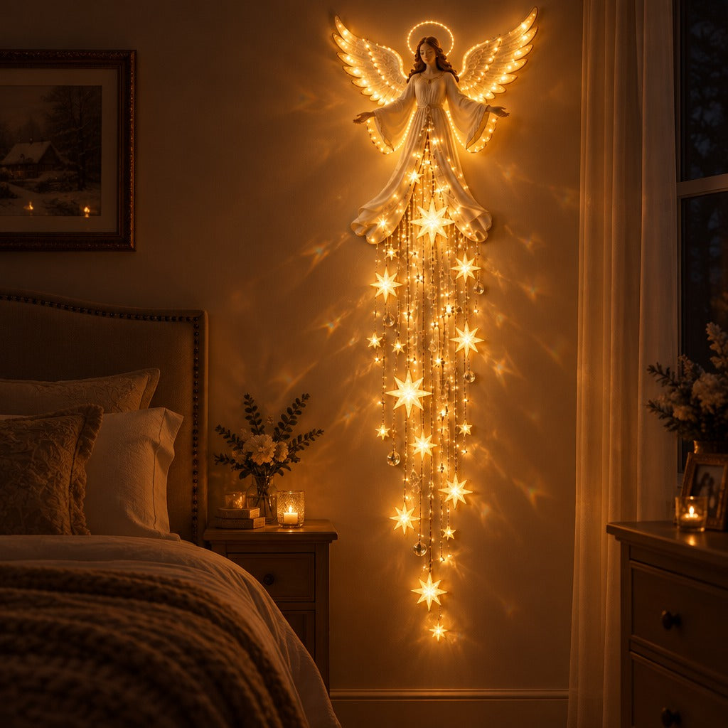 GraceLight Angel Wall Light - Night glow